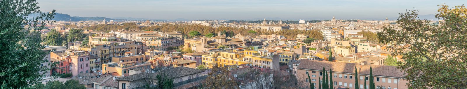 Panorama di Roma da San Pietro in Montorio